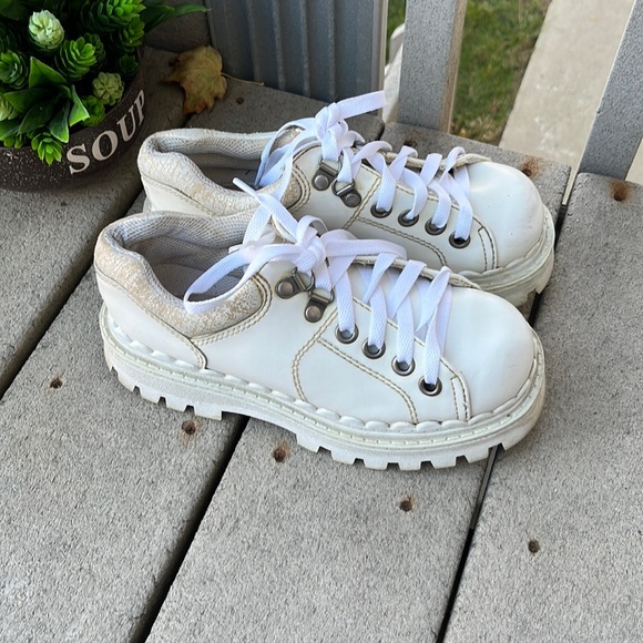 Soda Vintage’90 White Platform and Chunky Shoes Y2K - Picture 2 of 14